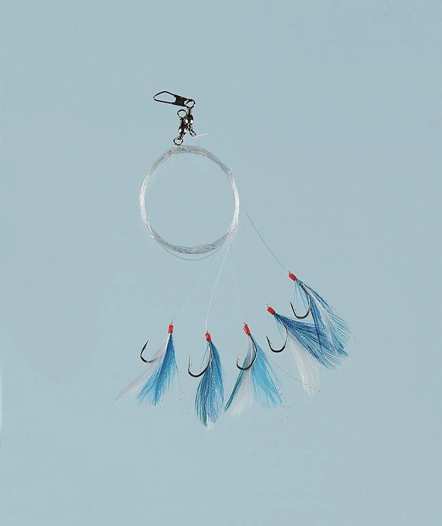 FLADEN Blue Flash Feathers Rig 3 FLADEN Blue Flash Feathers Rig