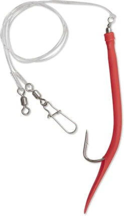 Rhino Dorschvorfach Mit Gummimakk Rot 8/0