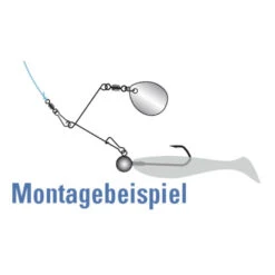 DEGA Spinnerbait - Spinnerblätter Gold/silber -Angeln Verkauf 5149001 02 759401 1280x1280