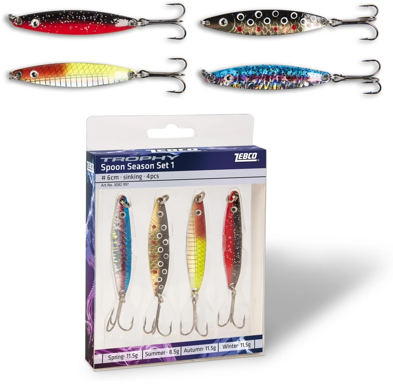 Zebco Trophy Spoon Set - Mefo- U. Wolfsbarsch-Blinkerset 5 Zebco Trophy Spoon Set - Mefo- U. Wolfsbarsch-Blinkerset – Bild 3