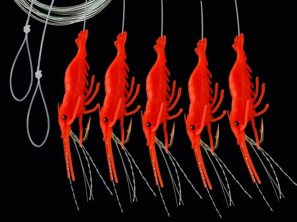 DEGA Makrelen-Shrimp Vorfach 3 DEGA Makrelen-Shrimp Vorfach