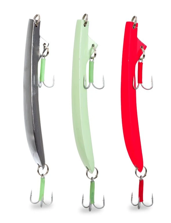 AQUANTIC Banana Pilk Steel Double Treble Pilker 4 AQUANTIC Banana Pilk Steel Double Treble Pilker – Bild 2