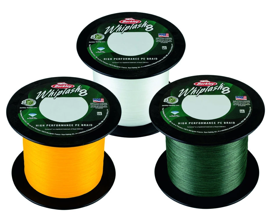 Berkley Whiplash 8 Green - Je 25m 0,35mm - 93,9kg 4 Berkley Whiplash 8 Green - Je 25m 0,35mm - 93,9kg – Bild 2