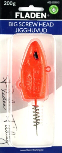 FLADEN Jig Head Mit Bait Screw 10 FLADEN Jig Head Mit Bait Screw -Angeln Verkauf Fladen Big Screw Head Red 200gGmStj6w5DmRFK 1280x1280
