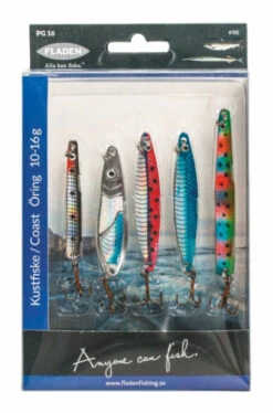 FLADEN COAST Öring Blinker-Set - 5 Stück - 10-16g