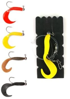 AQUANTIC Einfach-Twister Rig -Angeln Verkauf Galeriebild Einzel Twister5HwLUVCAawLtJ 1280x1280