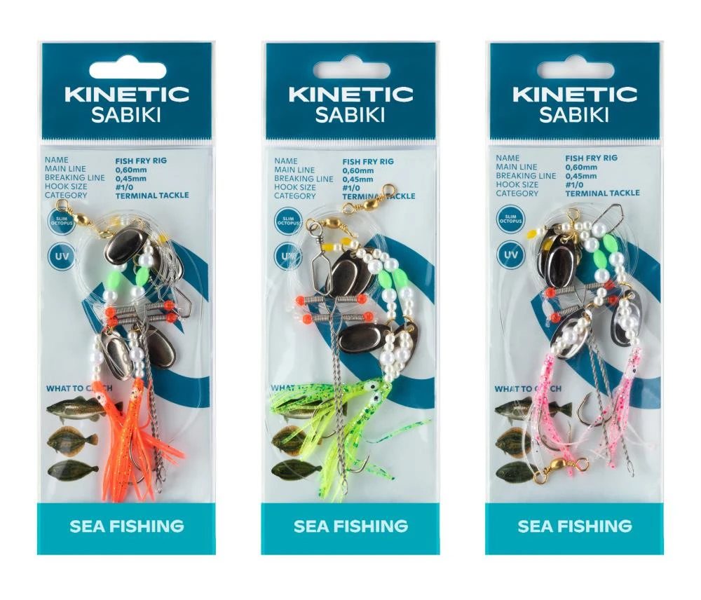 Kinetic Sabiki Fish Fry - Vorfach 4 Kinetic Sabiki Fish Fry - Vorfach – Bild 2