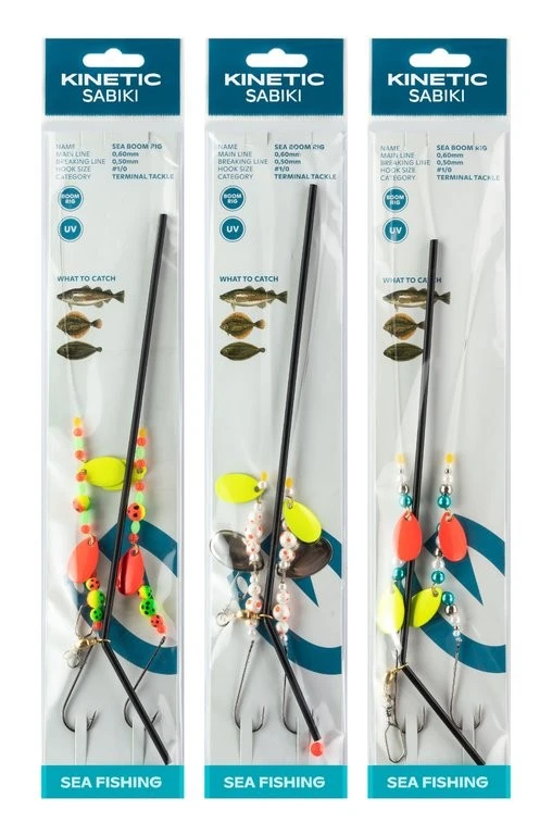 Kinetic Sabiki Sea Boom Rig Gr. 1/0 - Vorfach 8 Kinetic Sabiki Sea Boom Rig Gr. 1/0 - Vorfach – Bild 6