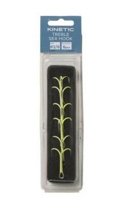 Kinetic Treble Sea Hook - Meeresdrilling Fluo 2x -Angeln Verkauf Kinetic Treble Sea 2x 1280x1280
