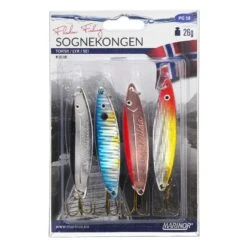 FLADEN SOGNEKONGEN Meerforellen-Blinker-Set 4 Stück