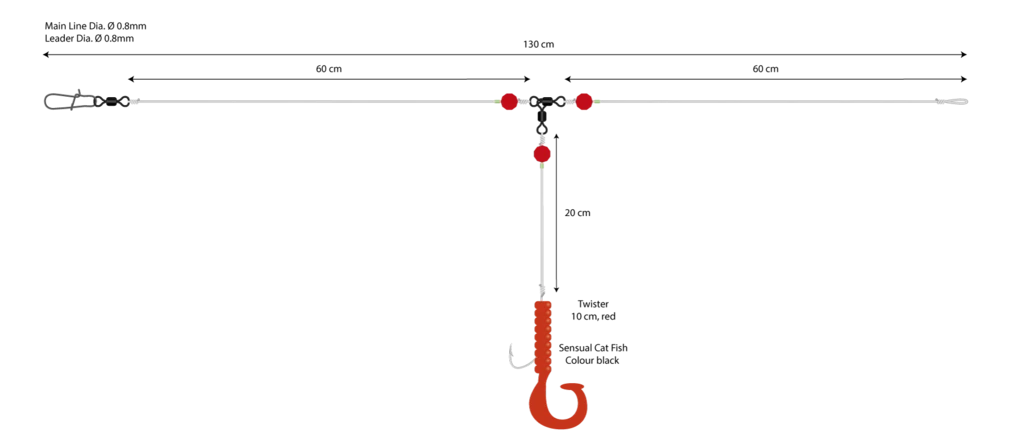 MIKADO Norway Quest 15 - Dorsch-Vorfach 4 MIKADO Norway Quest 15 - Dorsch-Vorfach – Bild 2