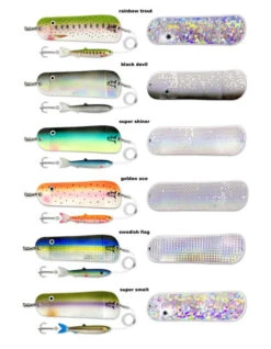 Rhino Flasher Mit Soft Finny Lure 20cm -Angeln Verkauf Rhino Flasher mit Soft Finny Galeriebild mit Farbcode 1280x1280