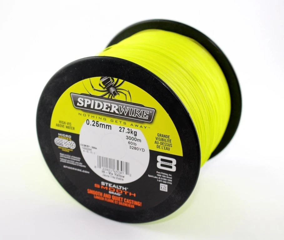 SPIDERWIRE Stealth Smooth 8 Yellow - 8-fach Geflochtene 8 SPIDERWIRE Stealth Smooth 8 Yellow - 8-fach Geflochtene – Bild 6