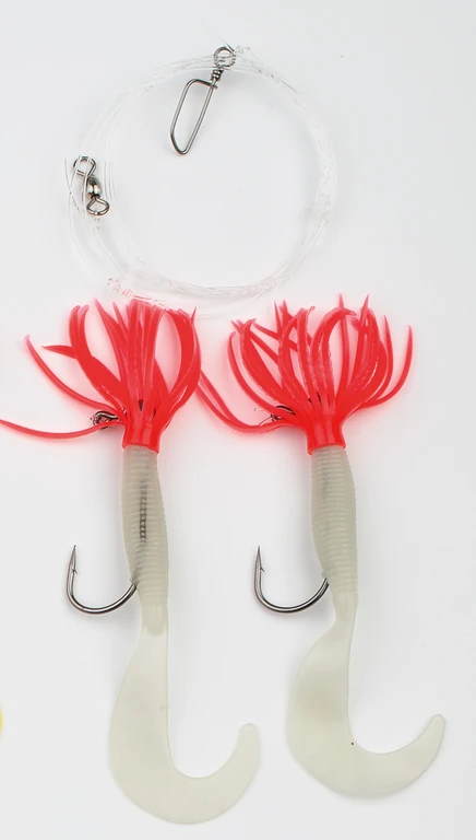 Behr Tentakel-Twister Jigsystem Glo-rot 4 Behr Tentakel-Twister Jigsystem Glo-rot – Bild 2