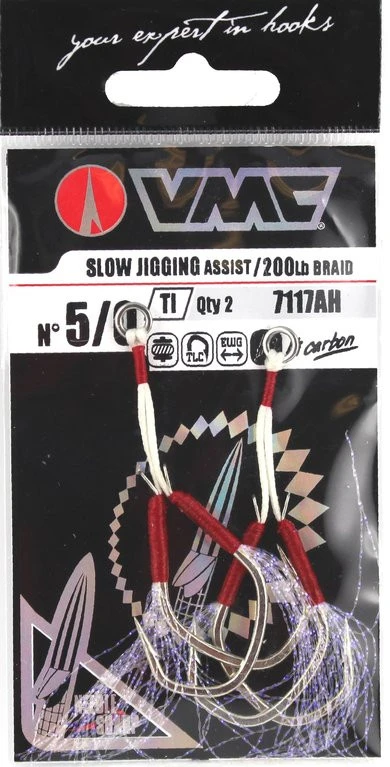 VMC Light Jigging Assist Hook 7117AH - Beifängerhaken 6 VMC Light Jigging Assist Hook 7117AH - Beifängerhaken – Bild 4