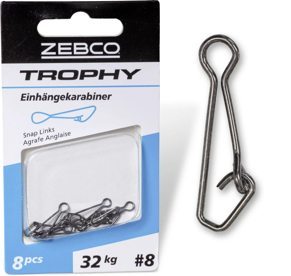 ZEBCO TROPHY AGRAFFEN - Einhängekarabiner 3 ZEBCO TROPHY AGRAFFEN - Einhängekarabiner