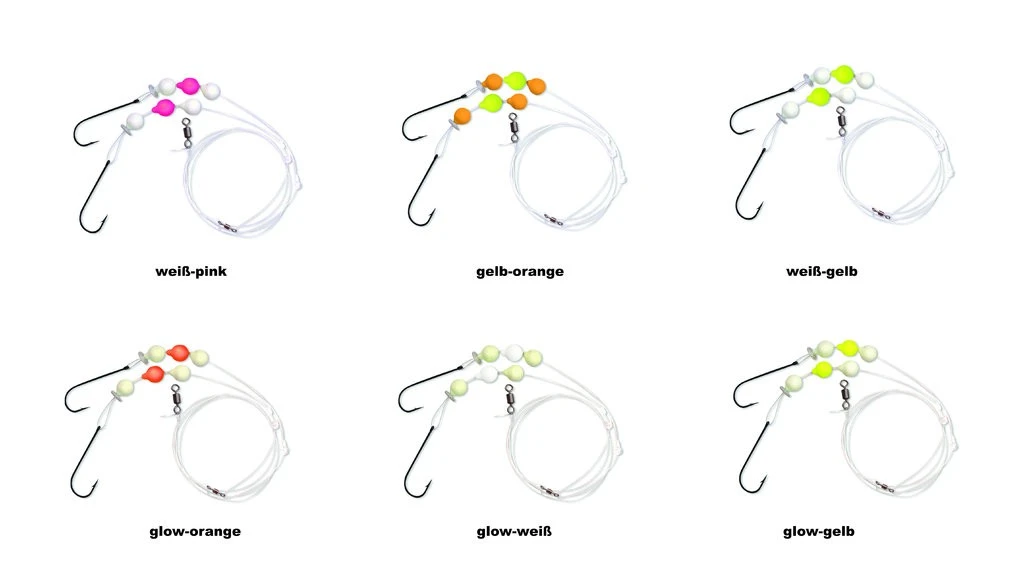 Zebco Flatty Wishbone Rigs - Boots- Und Brandungsvorfach 4 Zebco Flatty Wishbone Rigs - Boots- Und Brandungsvorfach – Bild 2