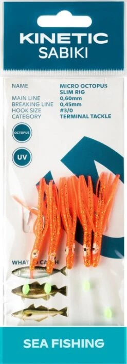 Kinetic Sabiki Micro Octopus Slim Rig - Vorfach 9 Kinetic Sabiki Micro Octopus Slim Rig - Vorfach -Angeln Verkauf f115 220 x1 1280x1280