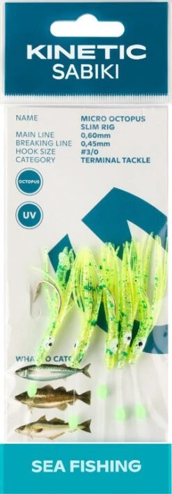 Kinetic Sabiki Micro Octopus Slim Rig - Vorfach 10 Kinetic Sabiki Micro Octopus Slim Rig - Vorfach -Angeln Verkauf f115 250 x1 1280x1280