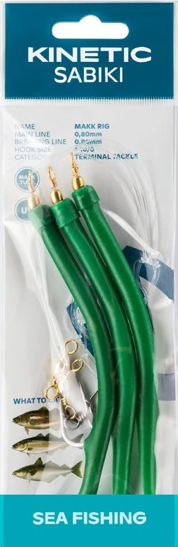 Kinetic Sabiki Makk-Vorfach Größe 6/0 Oder 10/0 5 Kinetic Sabiki Makk-Vorfach Größe 6/0 Oder 10/0 – Bild 3
