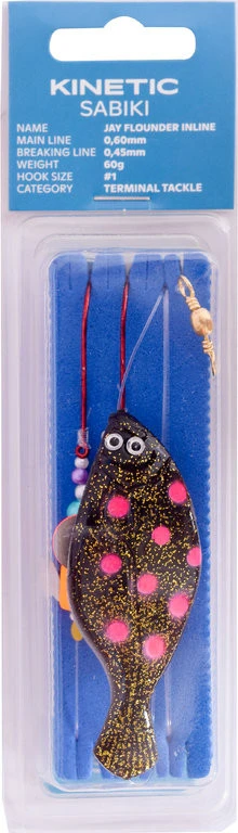 Kinetic Sabiki JAY FLOUNDER Inline Rig - Buttlöffel 7 Kinetic Sabiki JAY FLOUNDER Inline Rig - Buttlöffel – Bild 5