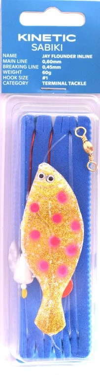 Kinetic Sabiki JAY FLOUNDER Inline Rig - Buttlöffel 8 Kinetic Sabiki JAY FLOUNDER Inline Rig - Buttlöffel – Bild 6